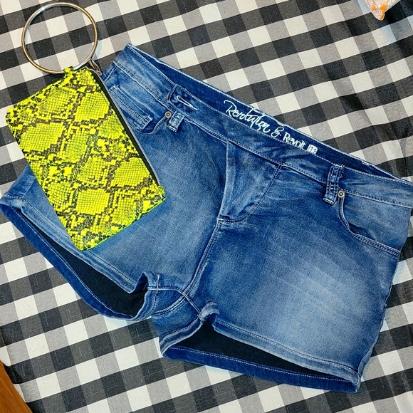Revolution by Revolt size 11 denim shorts - Picture 1 of 4